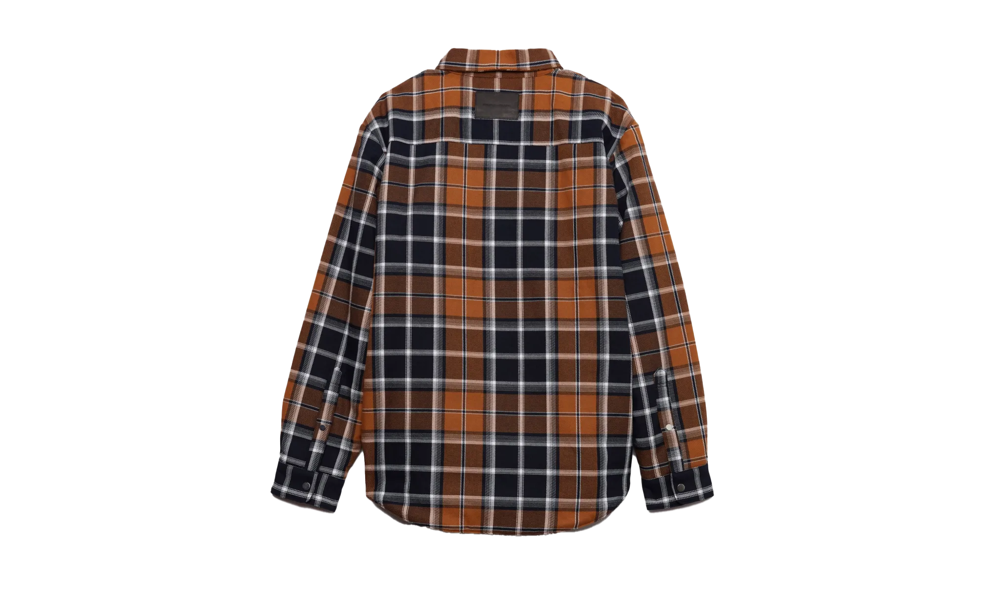 Gold Plaid Down Shirt P323 GPDS122