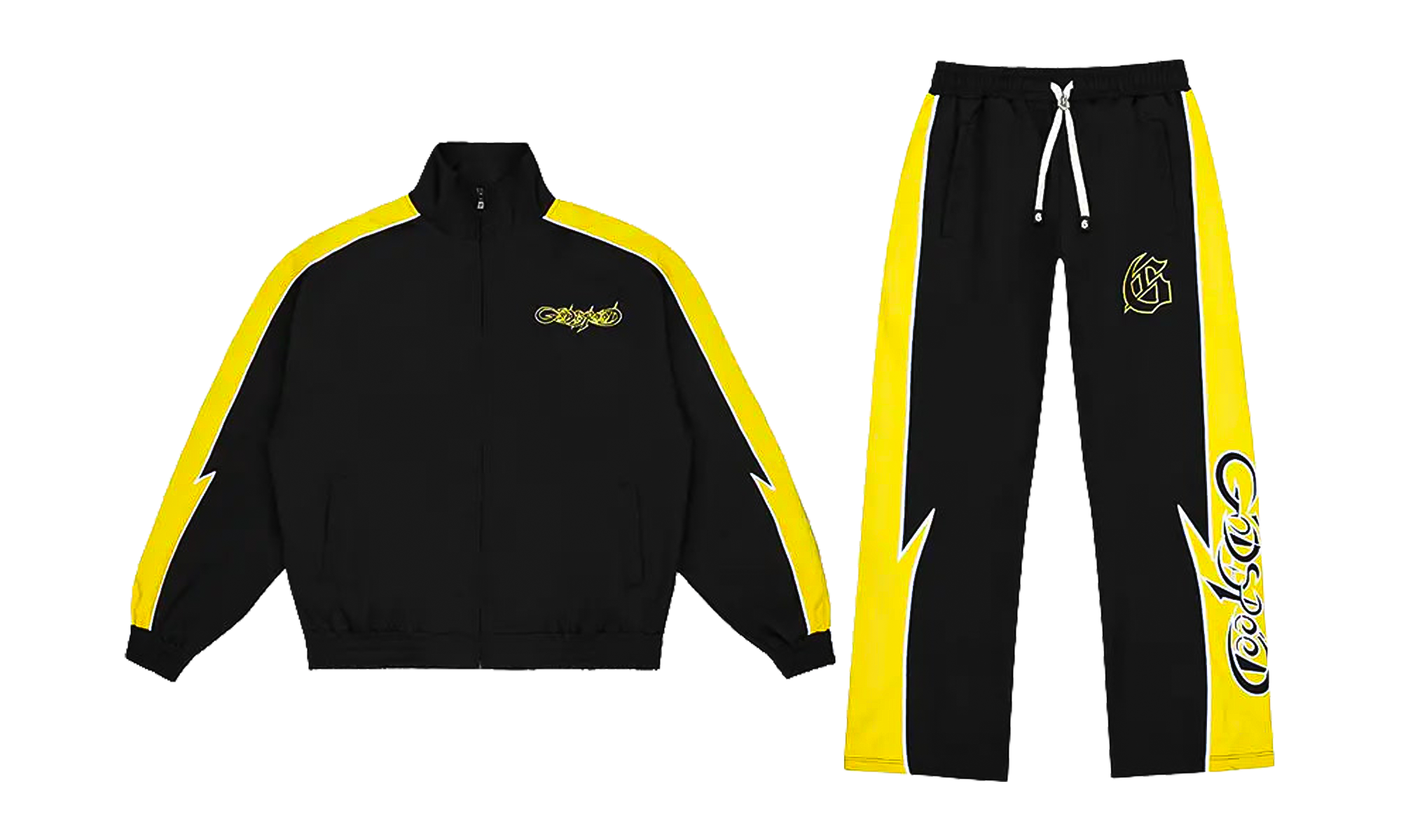 GT Tracksuit "Black Yellow" GS192