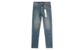 Crackle Coated Denim "Mid Indigo" P001 SICR424