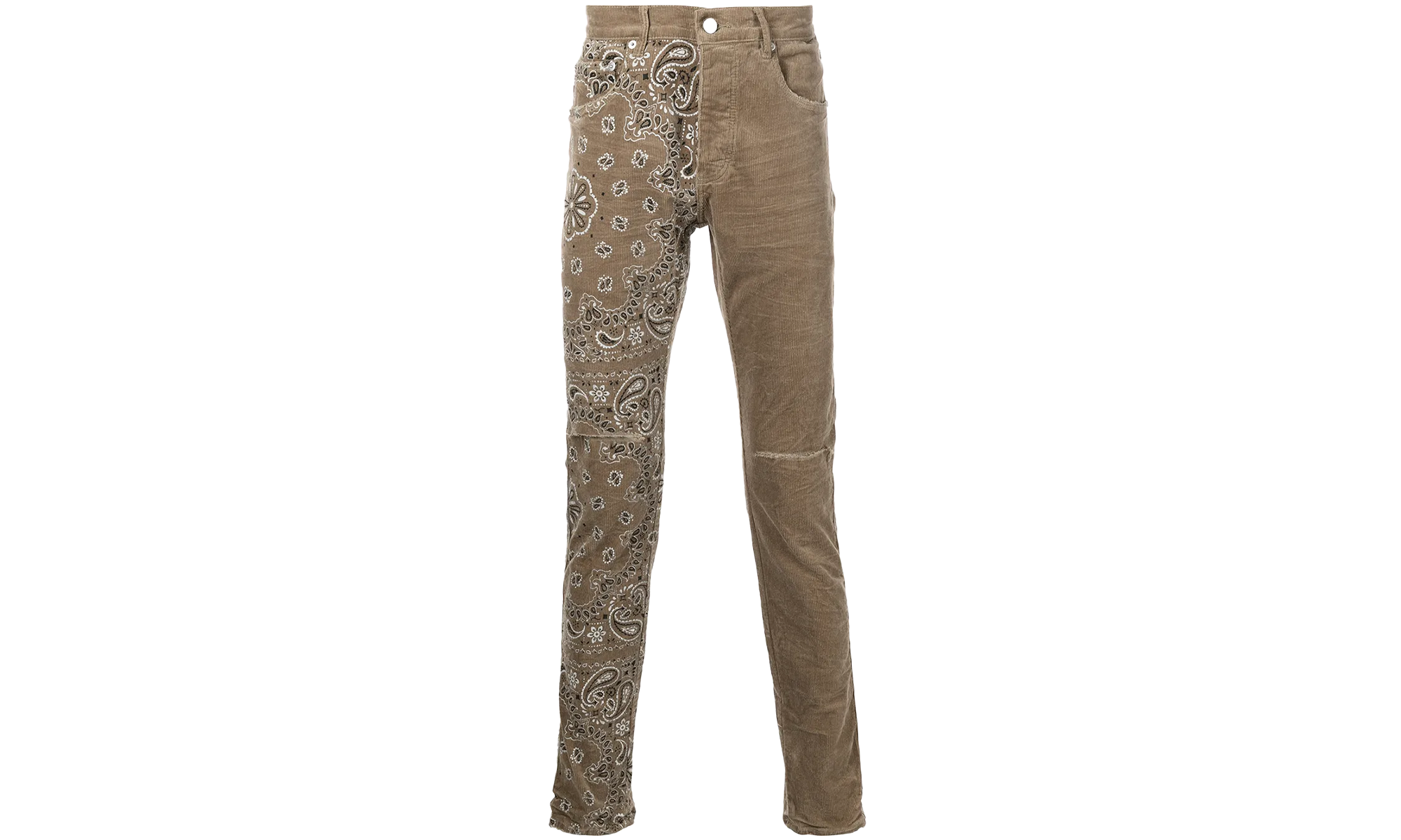Corduroy Bandana Jeans P001 CBPT222