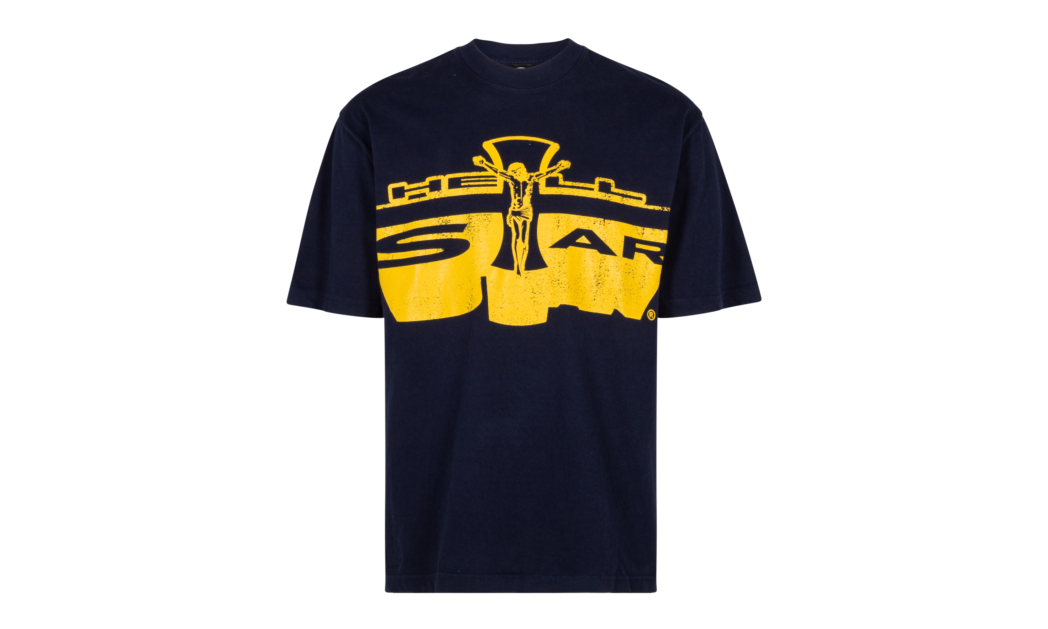 Jesus Emblem T-Shirt "Navy" HSR017
