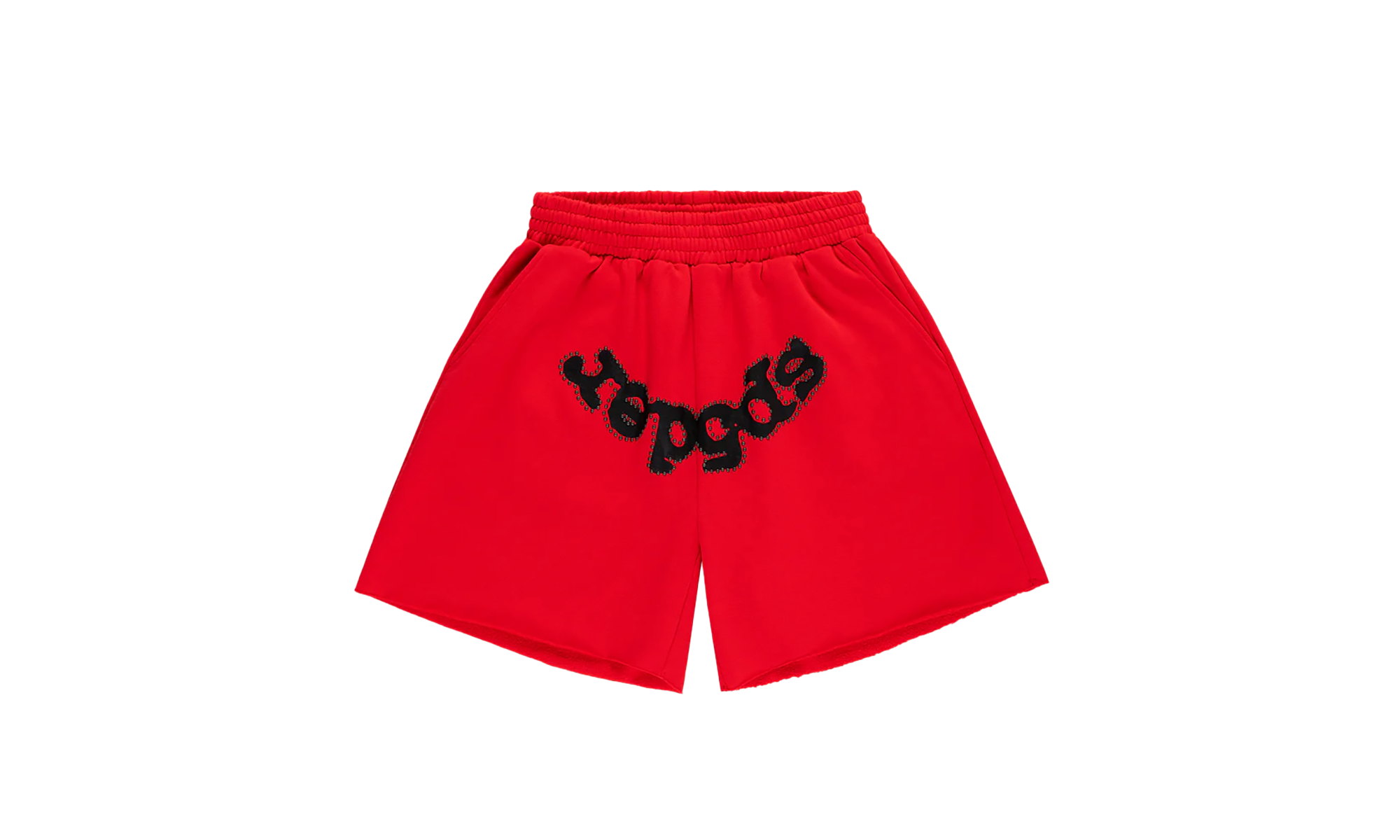 OG Studded Sweatshort "Red / Black" SP5der205