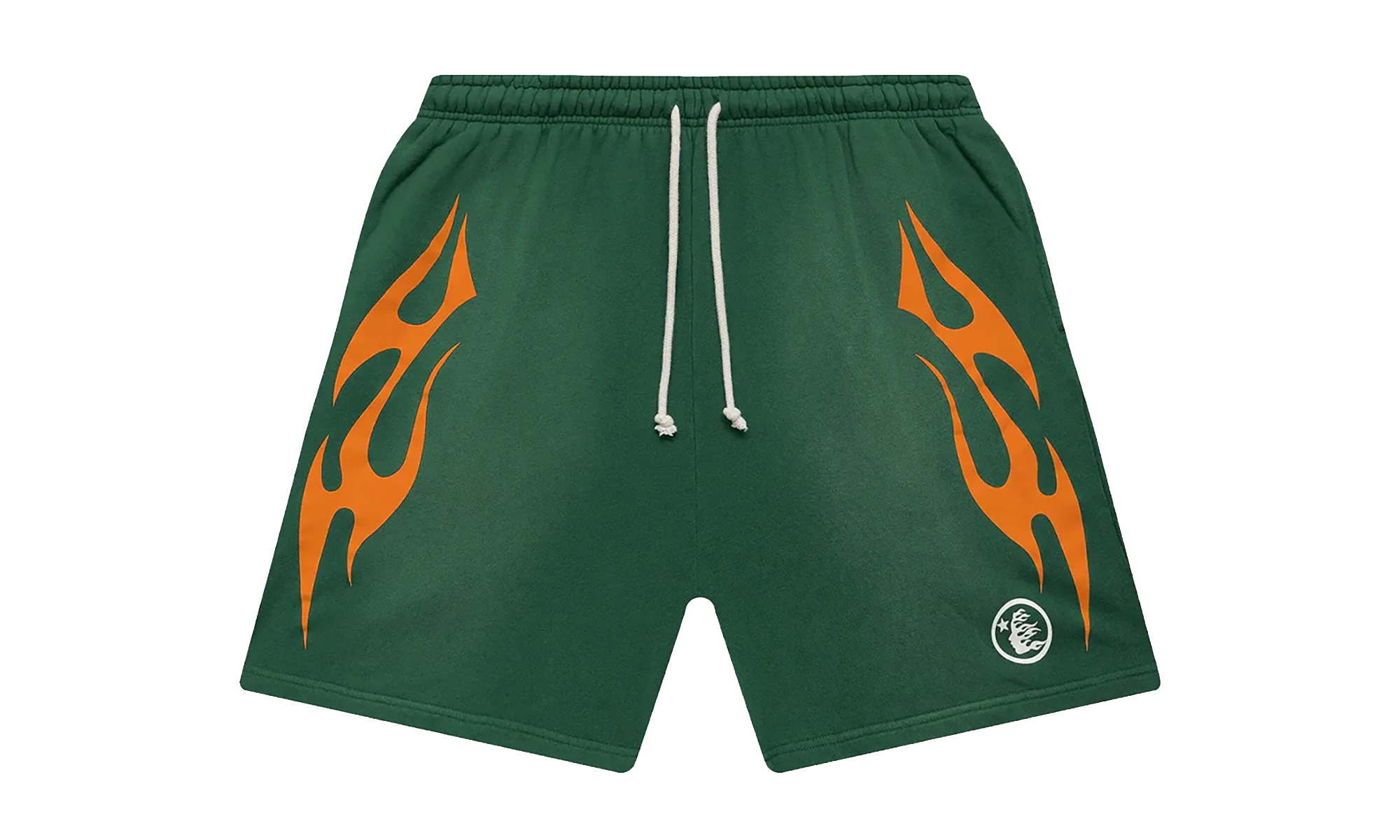 Flame Shorts "Green / Orange" HSR104