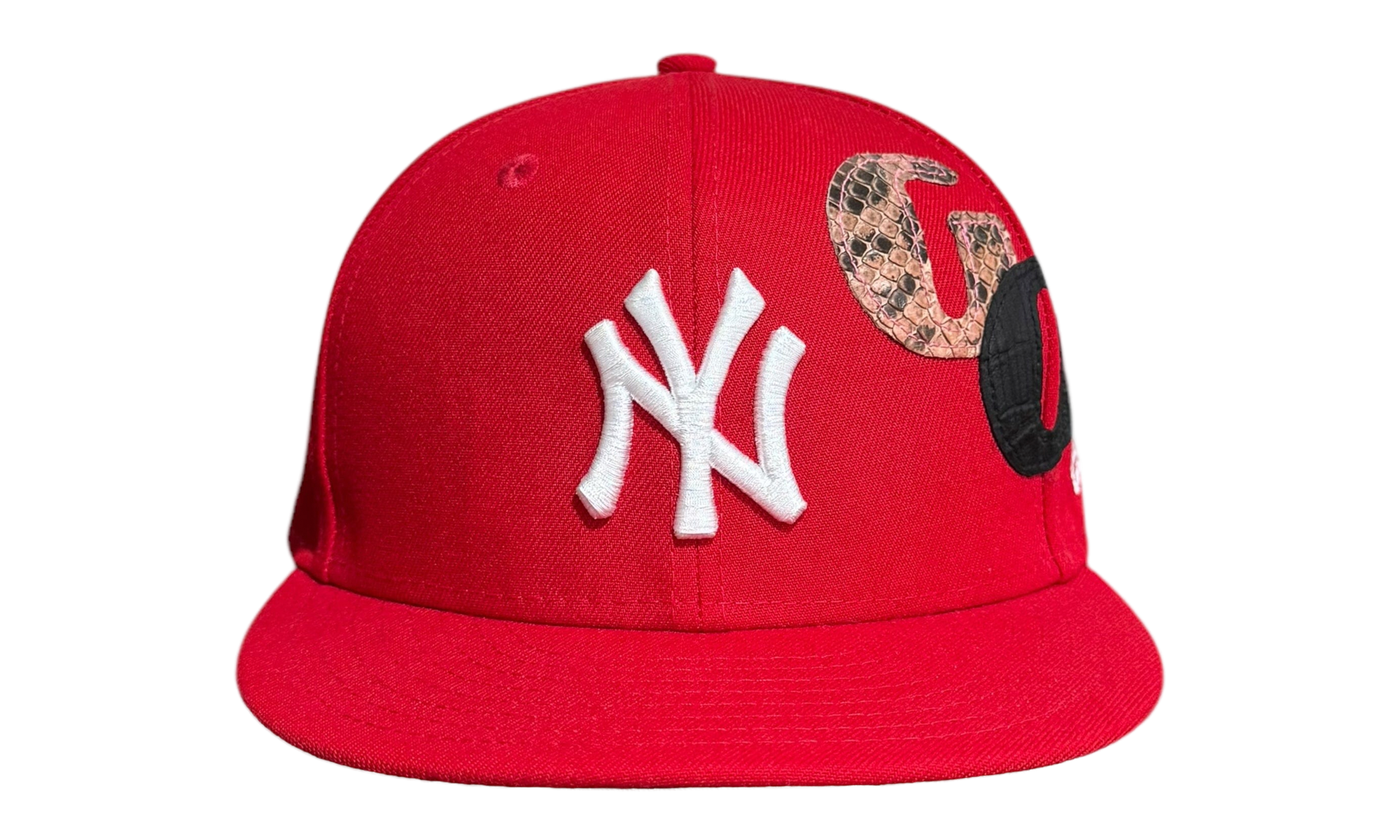 Gallery Dept x New Era - 59FIFTY New York Yankees Fitted Hat "Red" GD111