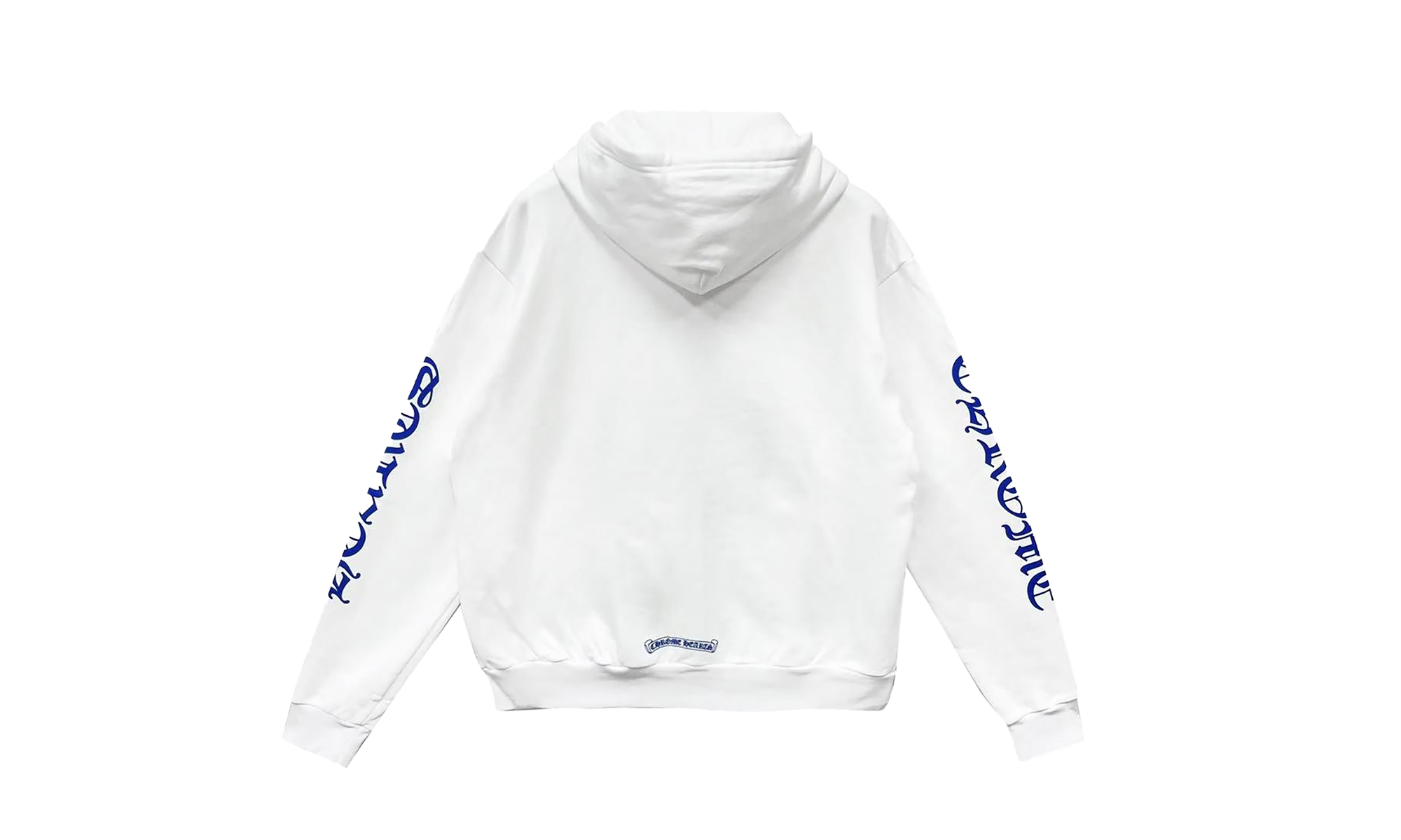 Vertical Logo Hoodie "White/Blue" CHRM0505