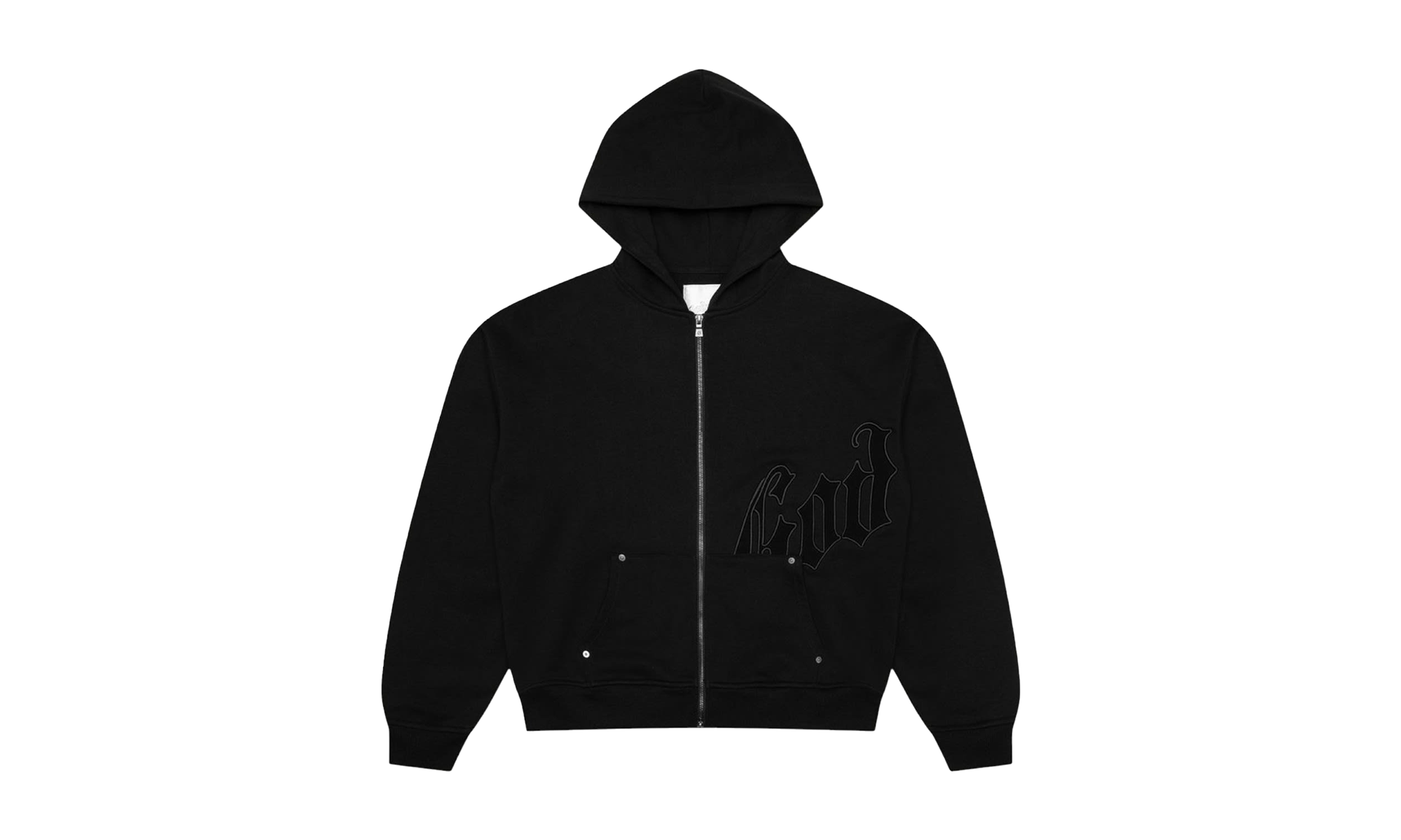 OG Logo Hoodie "Double Black" T6BLY9FM