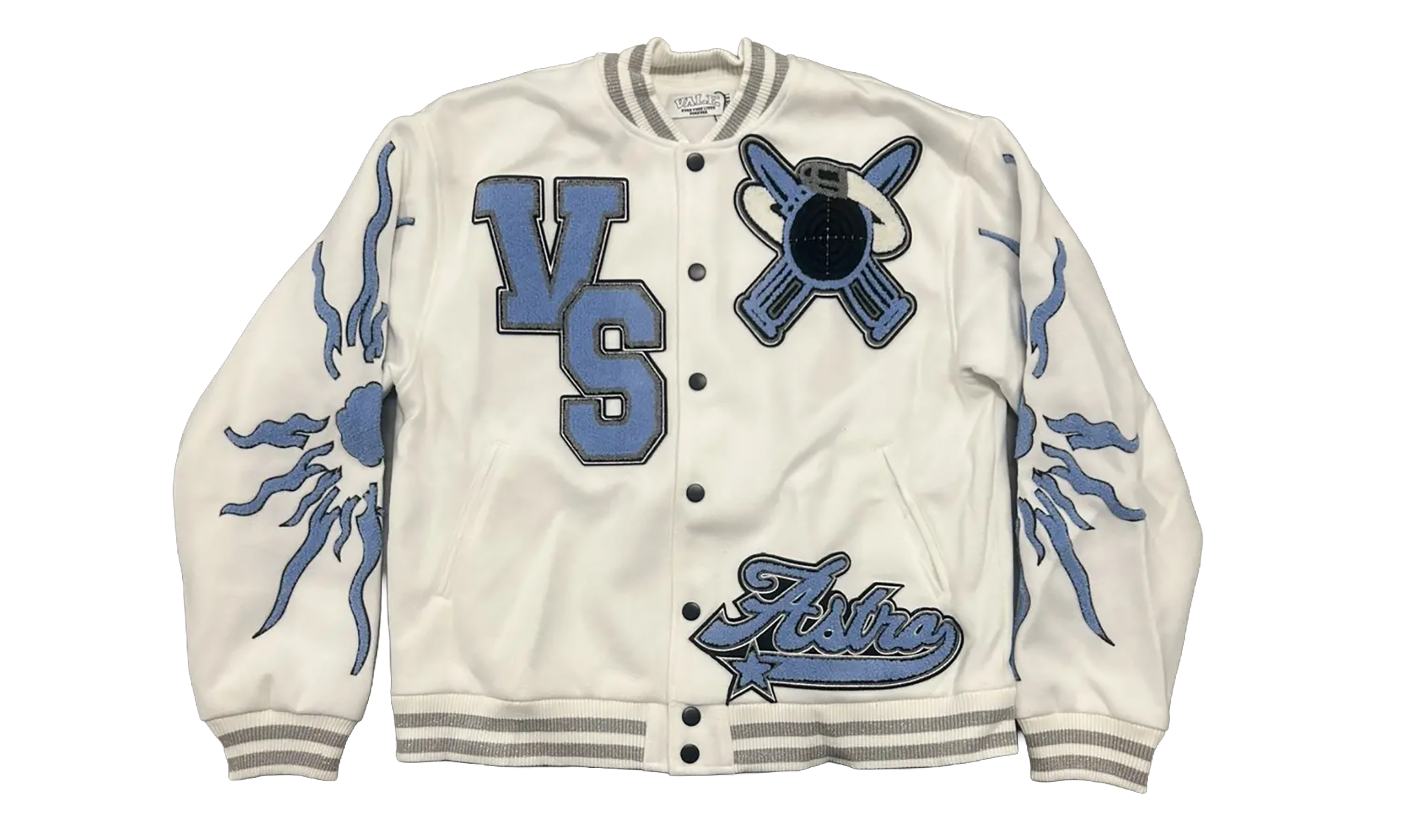 Varsity Jacket "Ice Grey" VAL148