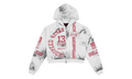 Roadster Zip Hoodie "Dirty White" GS077