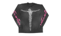 Studios QR Christ L/S T-Shirt "Washed Black" HSR056