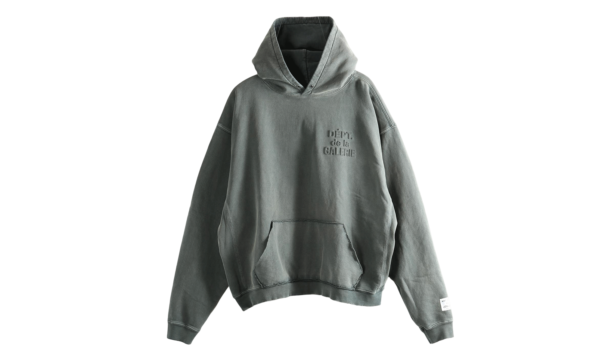 Embossed Hoodie "Graphite" GD094