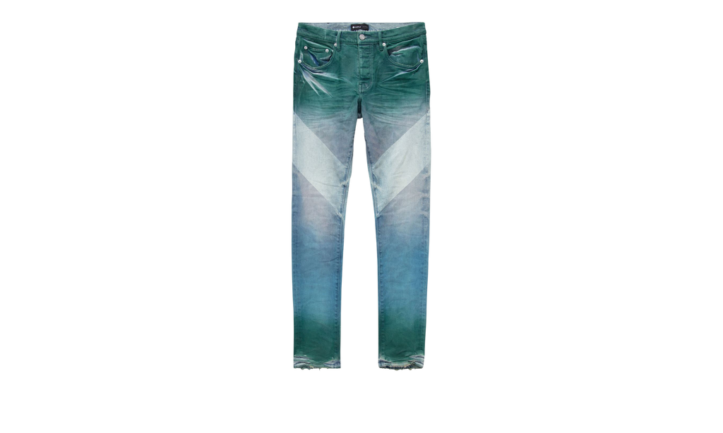 LIGHT INDIGO MULTI DARK COLOR COATED DIAGONAL "Blue" P001 LDCD223