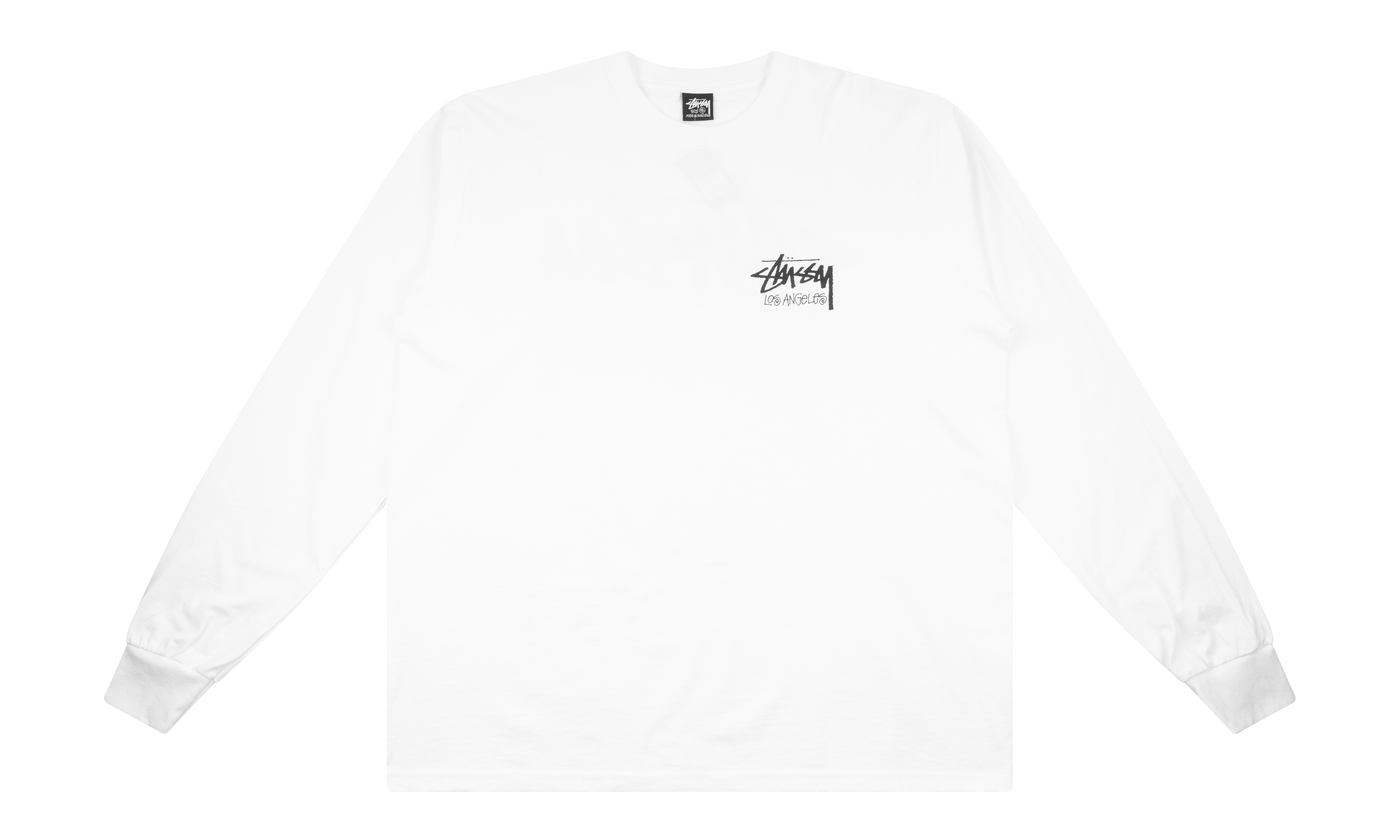Longsleeve Tee "Los Angeles Exclusive - White" STUS43