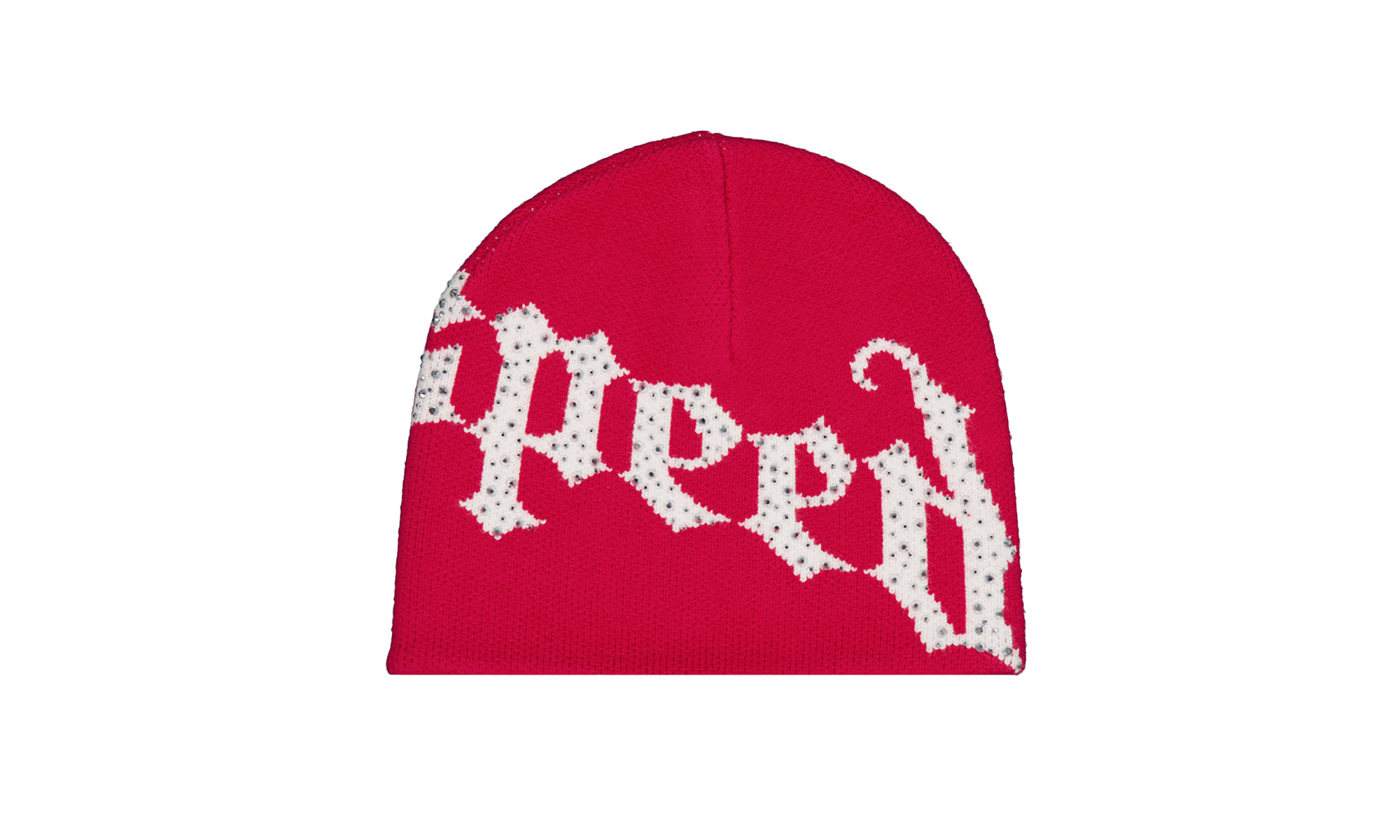 OG Logo Studded Beanie "Red / White" E9AMMHWW
