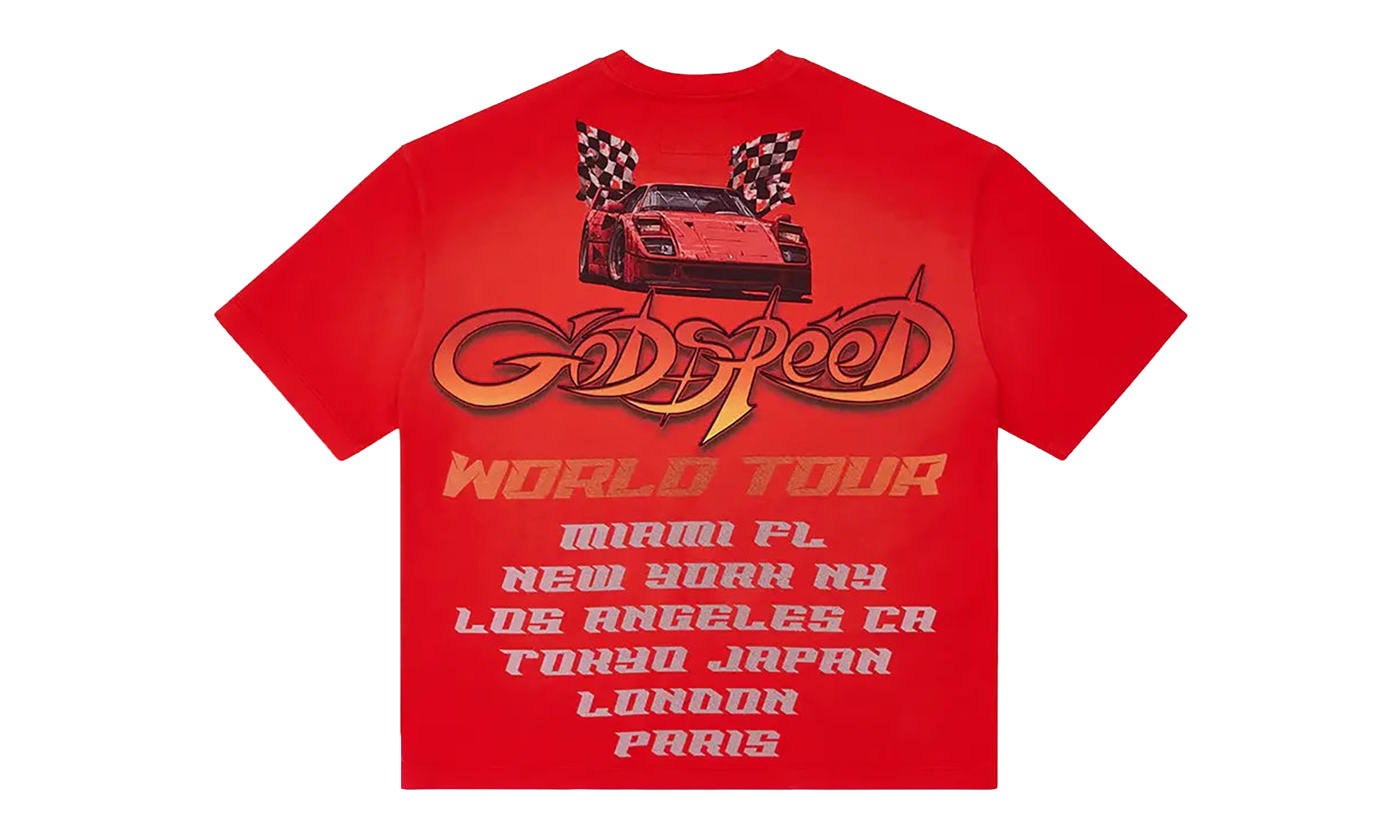 South Beach Drive Miami Superrun Tee "Red" GS111