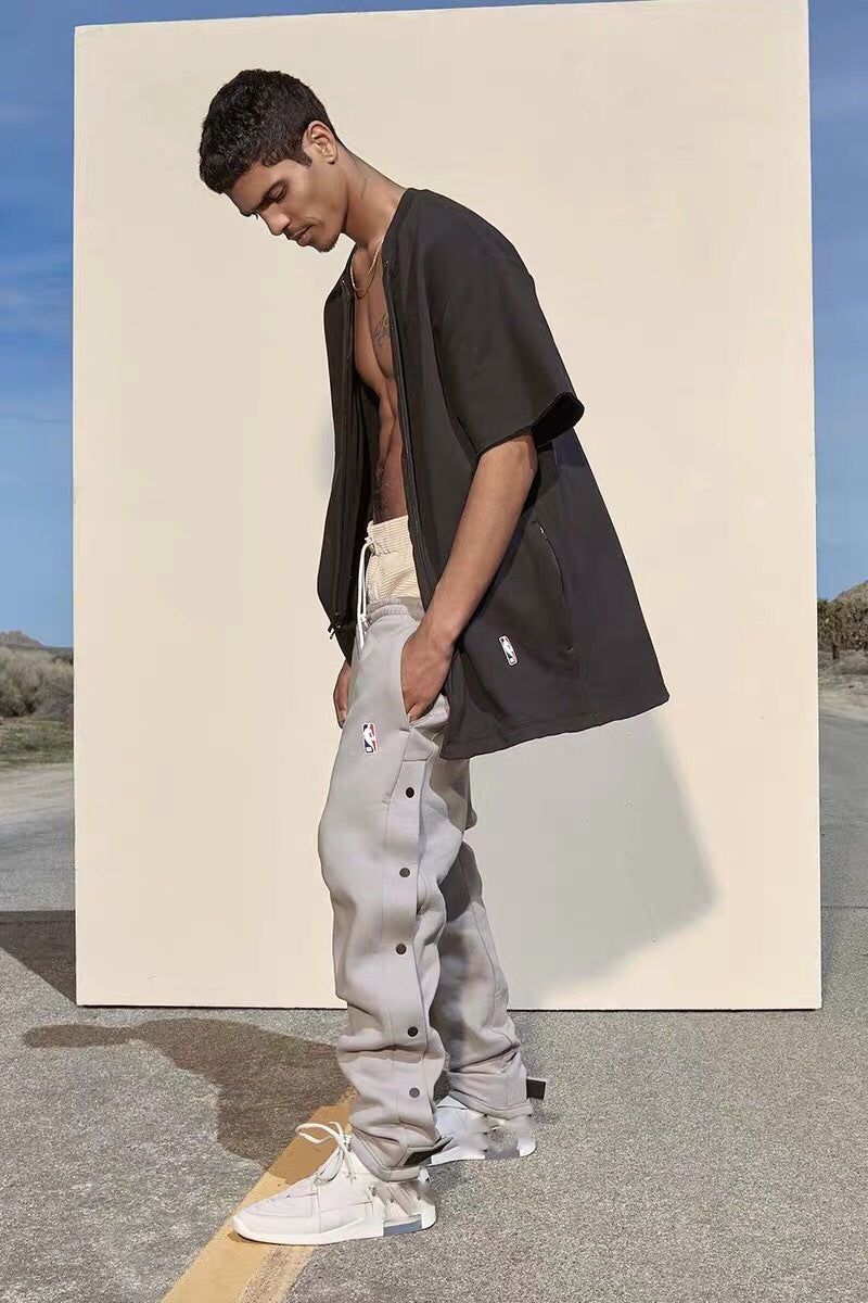 Fear of God Essentials P100 PIK606A Nik e Fog联名款19SS限定运动NBA篮球训练休闲长裤 高版本高品质