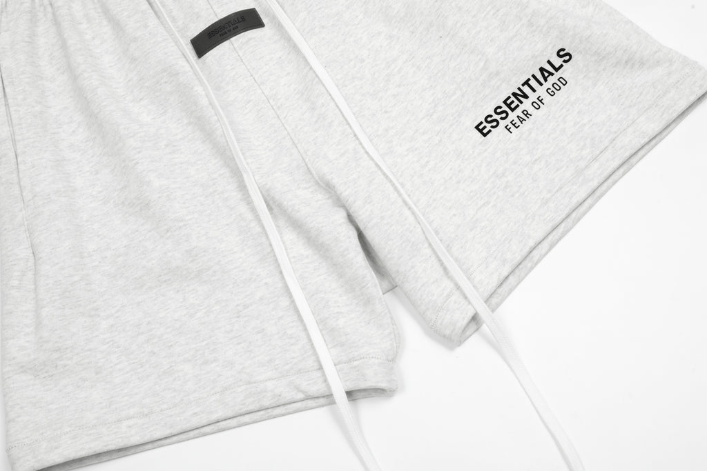 Fear of God Essentials SS22 Flocked Logo Drawstring High-Street Shorts