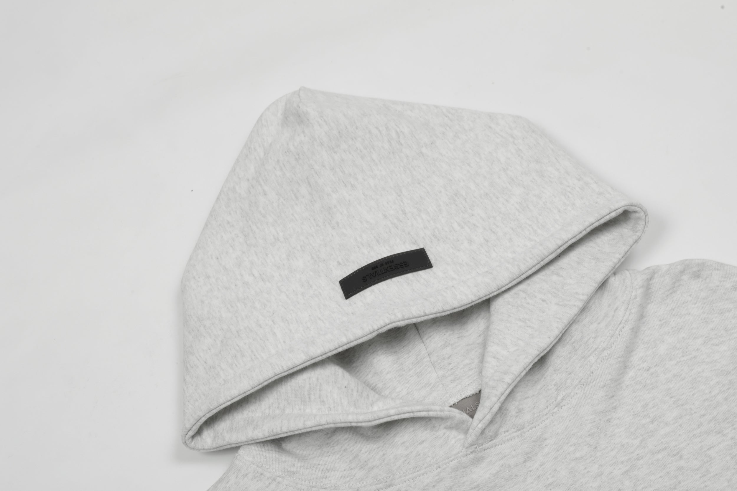 Fear of God Essentials 8803 Fear Of for Men SS22ESSENTIALSFlockedHigh-StreetHoodie 黑色 深灰 浅灰S XL 批105