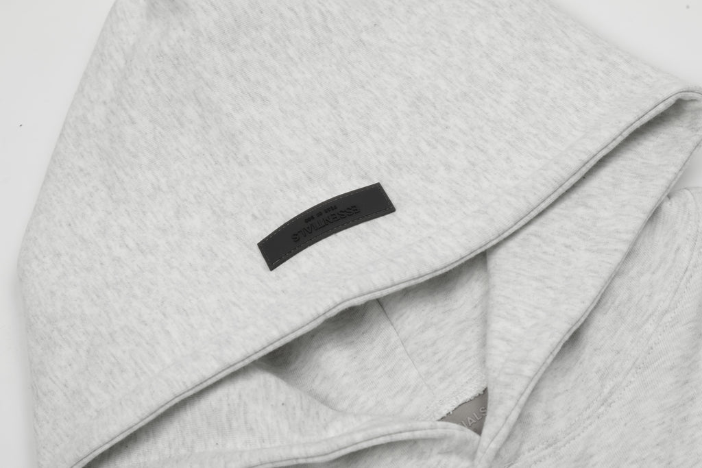 Fear of God Essentials 8803 Fear Of for Men SS22ESSENTIALSFlockedHigh-StreetHoodie 黑色 深灰 浅灰S XL 批105