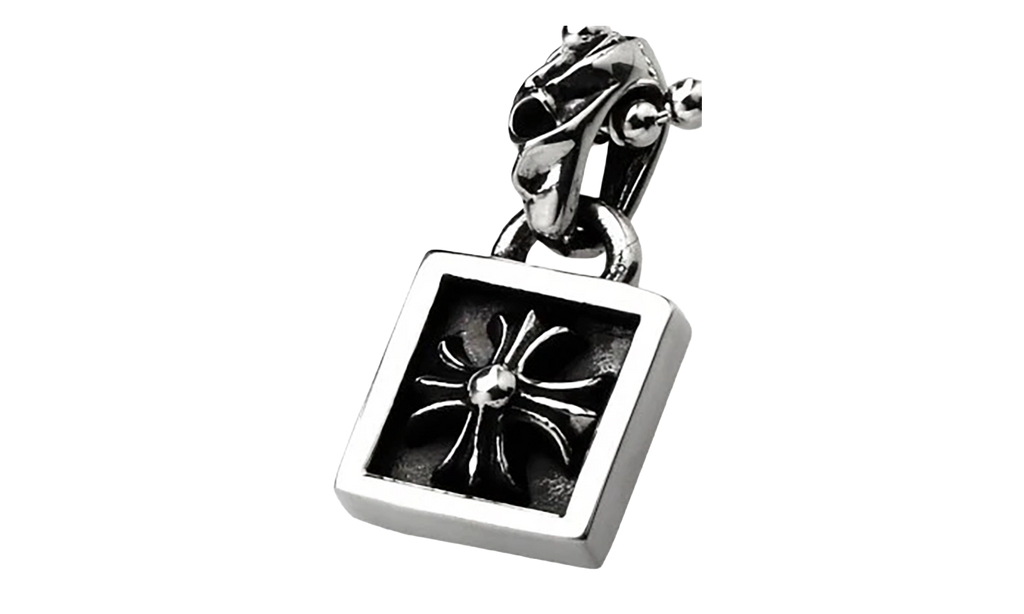 FRAMED CH PLUS CHARM & Ball Chain "Silver" CHRM0732