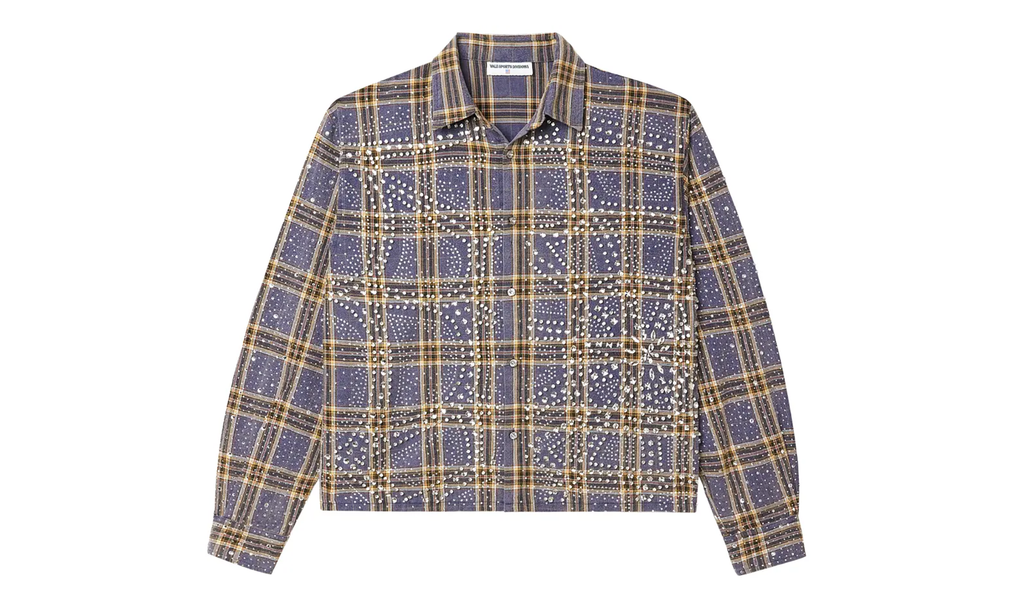 Moonlight Rhinestone Flannel "Purple" 10064273