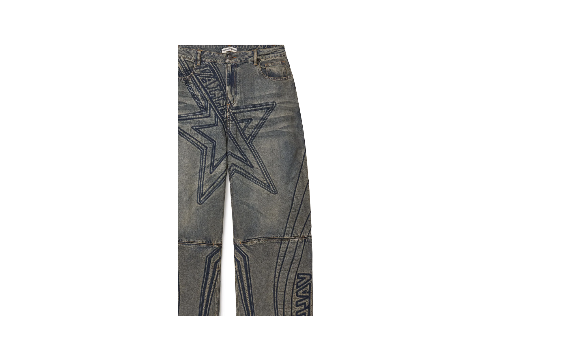 Motocroxxx Pines Denim "Mid Rinsed" VALE 04 001 MPD BL