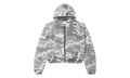 Winter Crystal Camo Work Jacket "Washed White Camo" VAL166