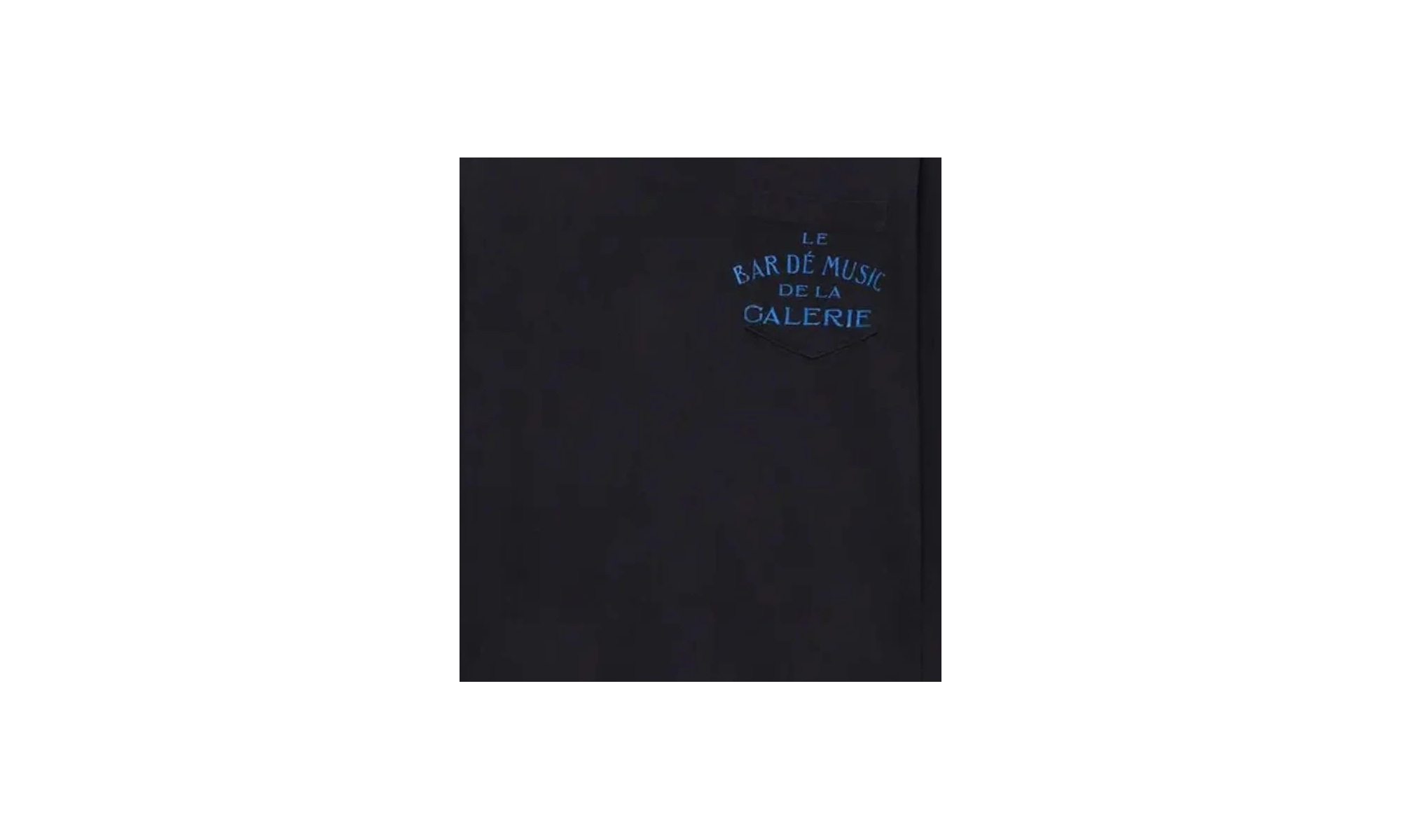 Music Bar L/S T-Shirt "Black / Blue" JVMFQVS8