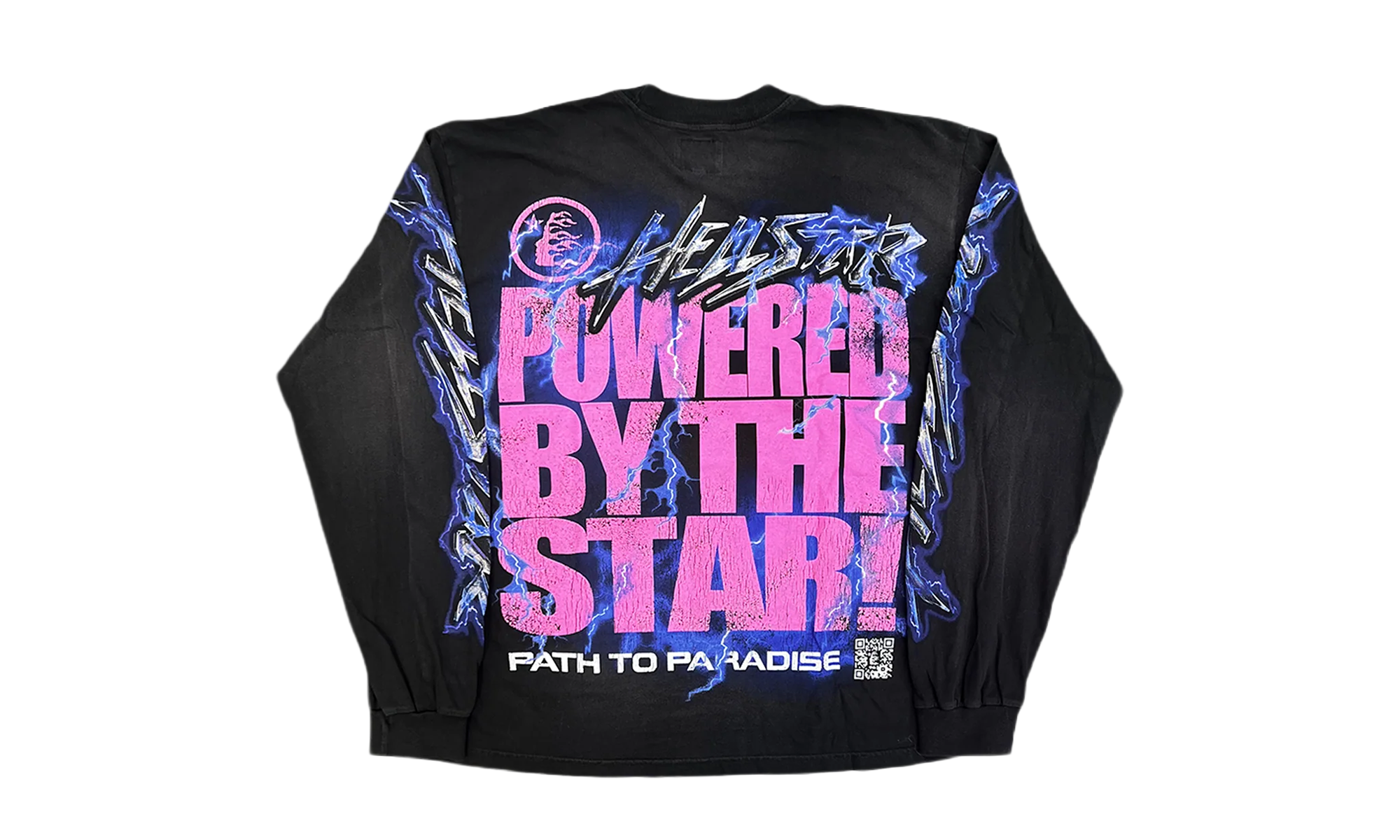 Powered By The Star Longsleeve "Black" HSR140