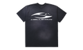 H Cursive Logo T-Shirt "Black" HSR253