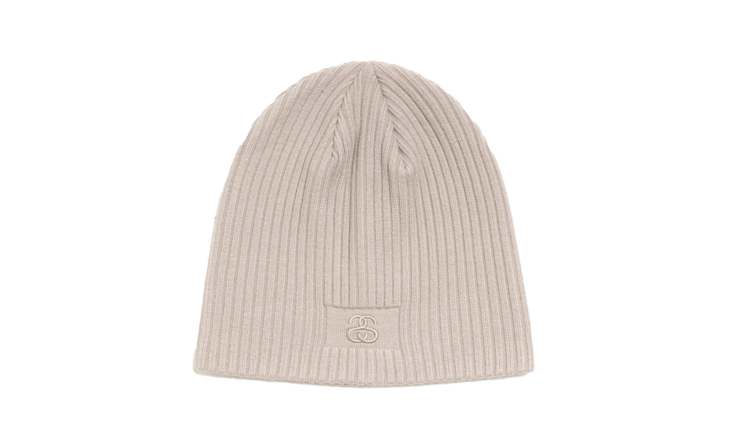 RIB KNIT SKULLCAP SS-LINK "Grey" STUS257