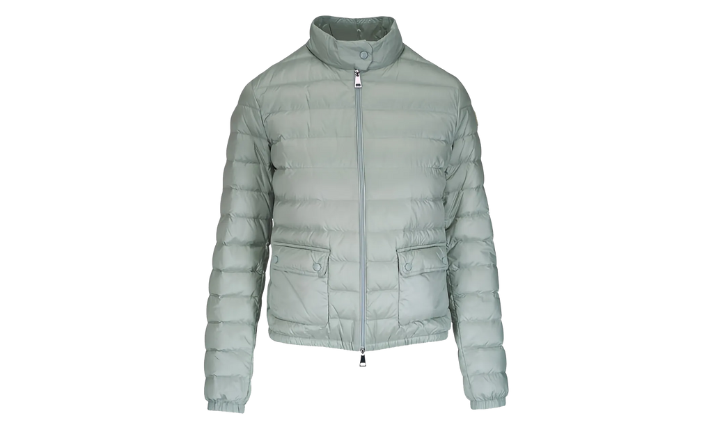 Lans Zipper Stand Collar Jacket WMNS "Gray" MON47