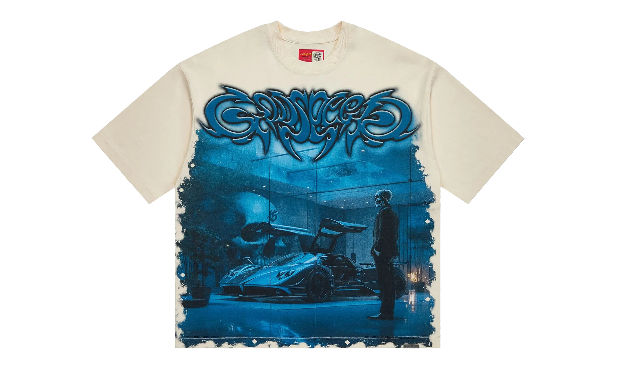 Showroom Miami Superrun T-Shirt "Bone" GS176