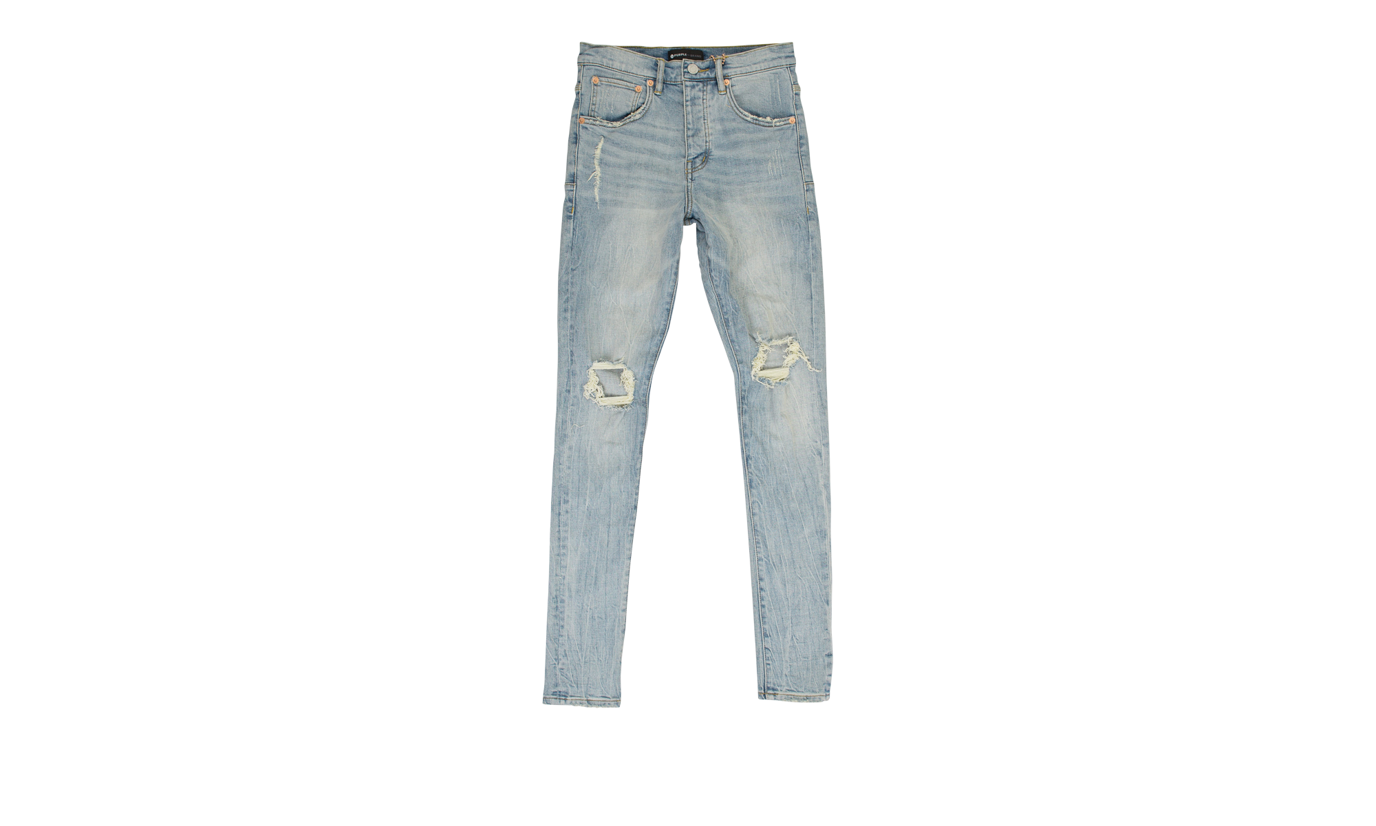 Mid Rise With Tapered Leg Jean "Indigo Blowout" P002 LIB