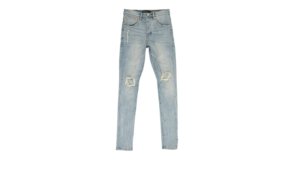 Mid Rise With Tapered Leg Jean "Indigo Blowout" P002 LIB