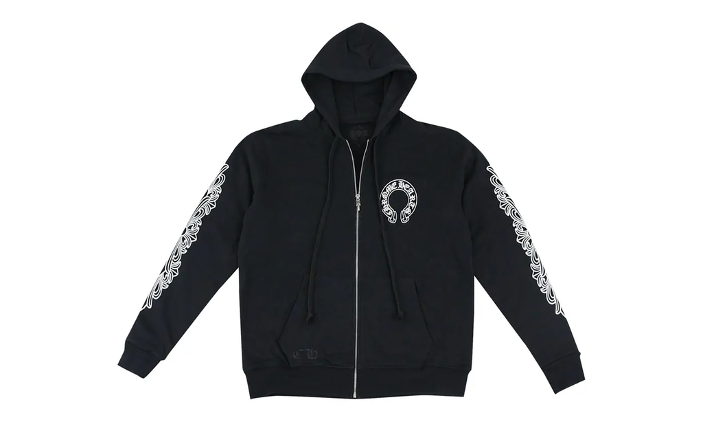 Thermal Floral Horseshoe Zip Up "Black" CHRM0625
