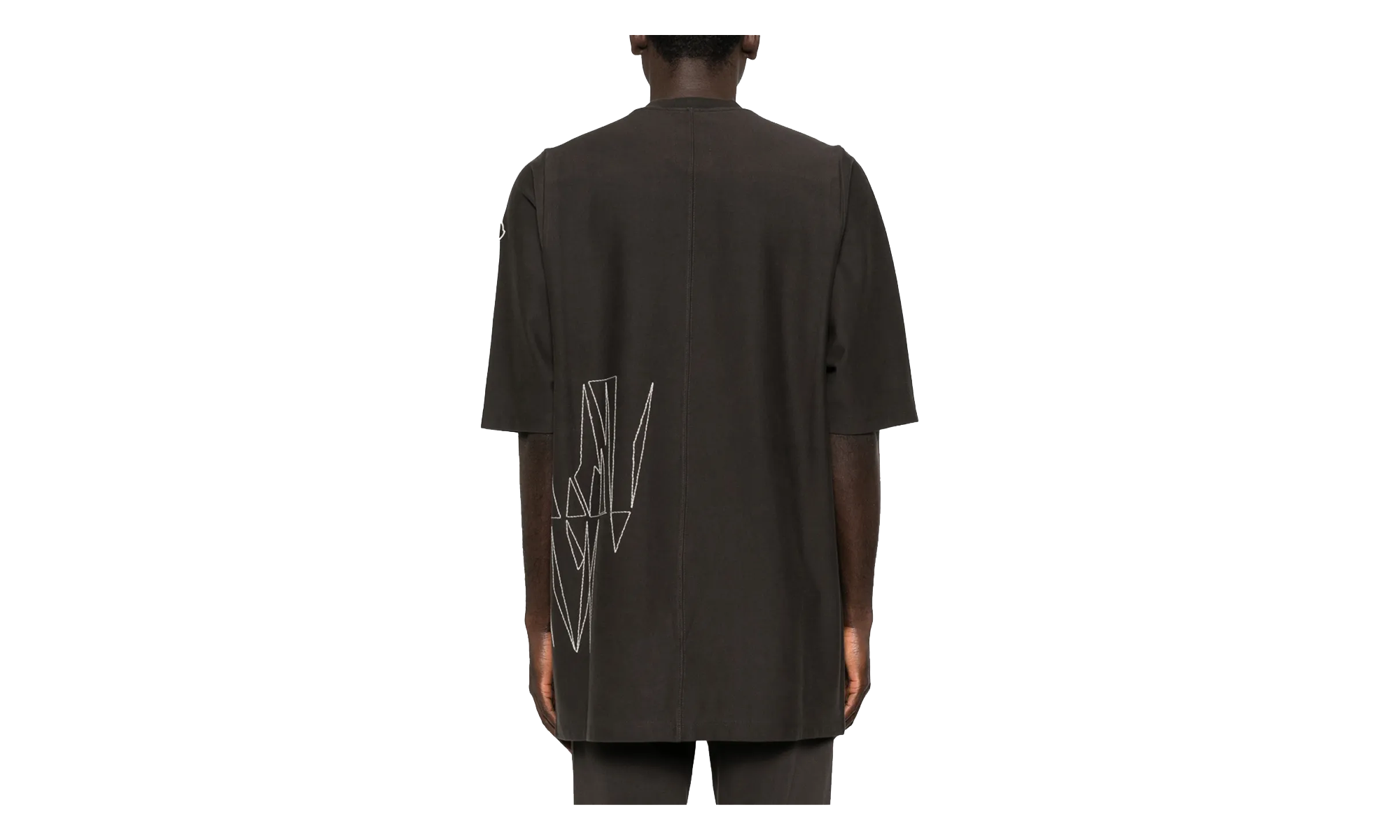 Rick Owens Knitted Jumbo T-Shirt "Dark Dust" MON34