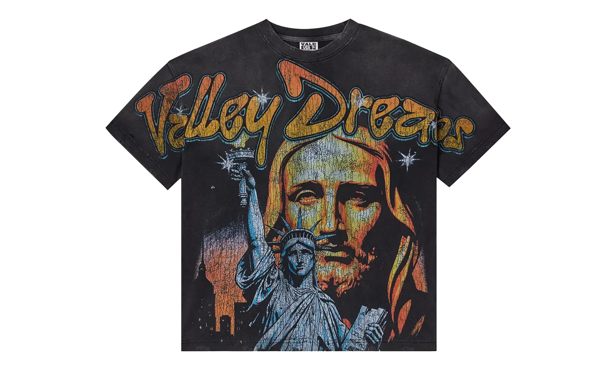 Gods City T-Shirt "Black" VALE 04 002 GCT BK