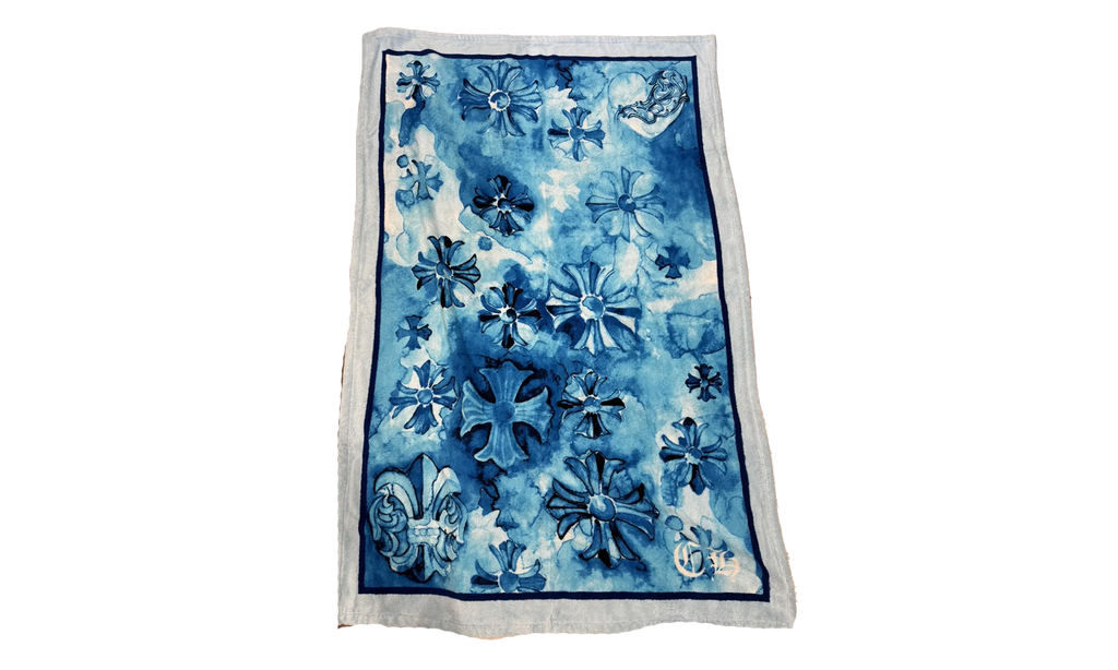 Plus Cross Beach Towel "Blue" CHRM0507