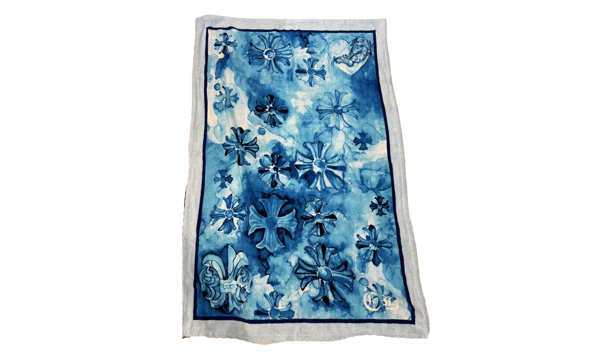 Plus Cross Beach Towel "Blue" CHRM0507