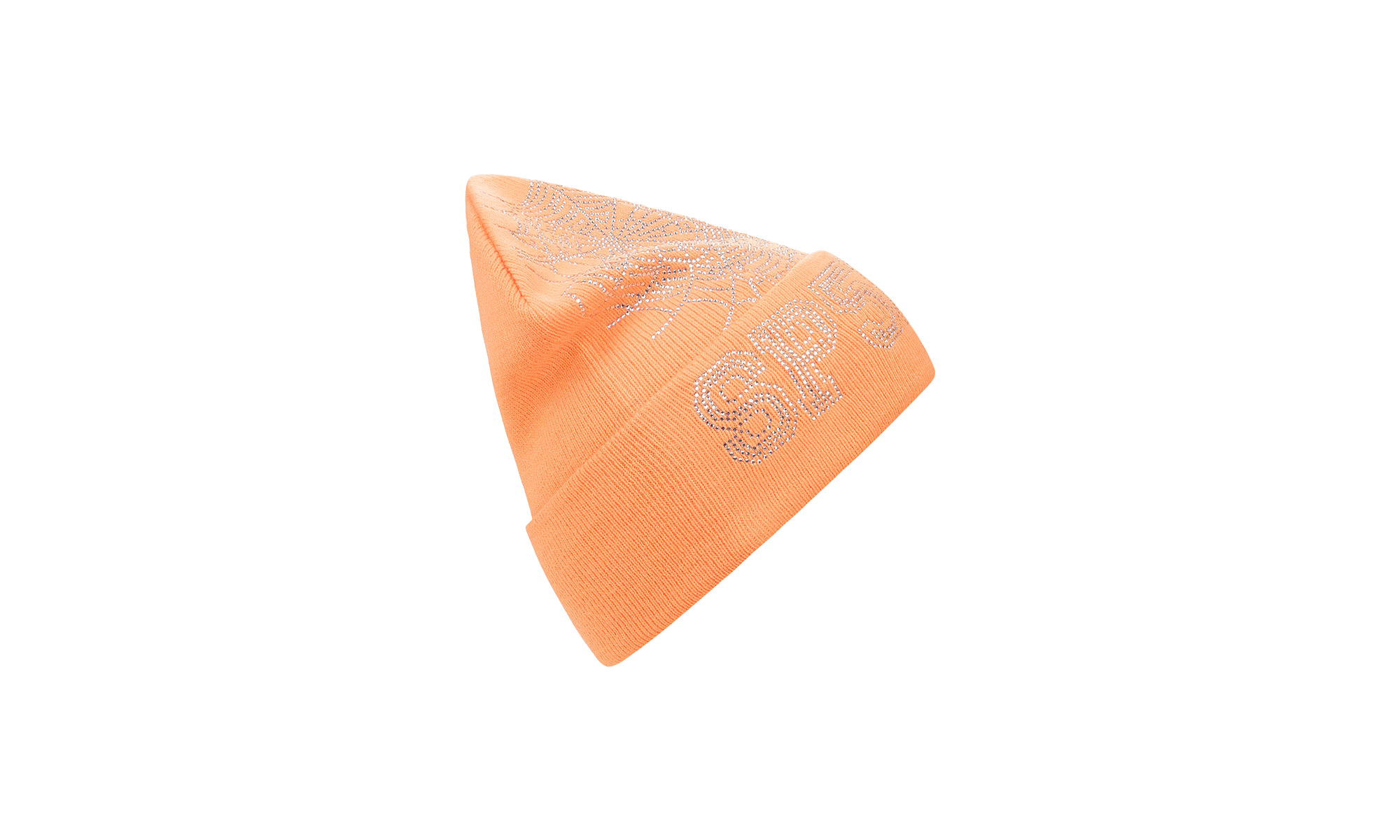 Rhinestone Web Beanie "Orange" SP5der128