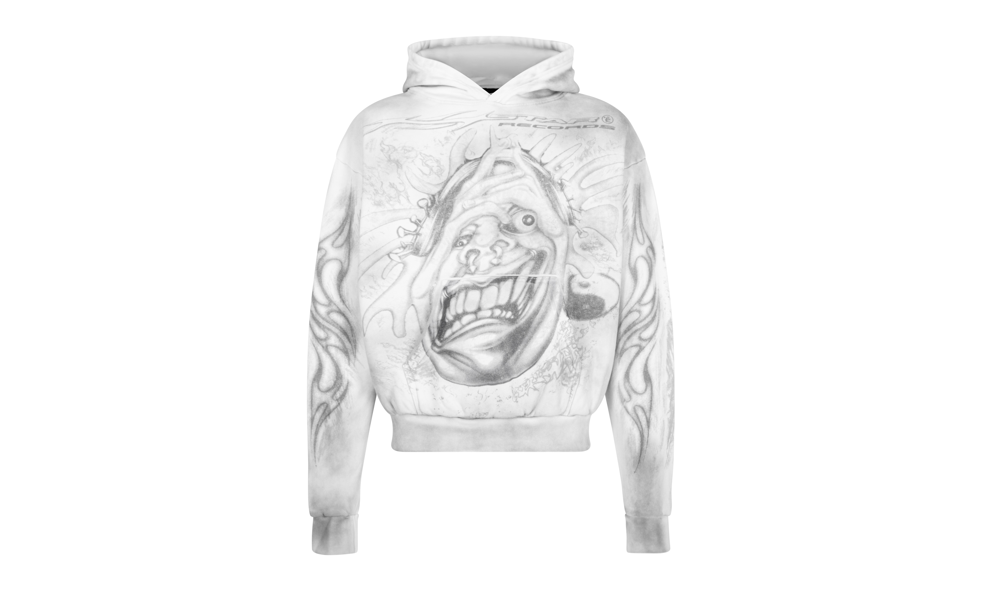 Hstar Records Hoodie "White" HSR016