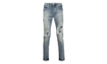 Distressed "Light Indigo" P001 LDI