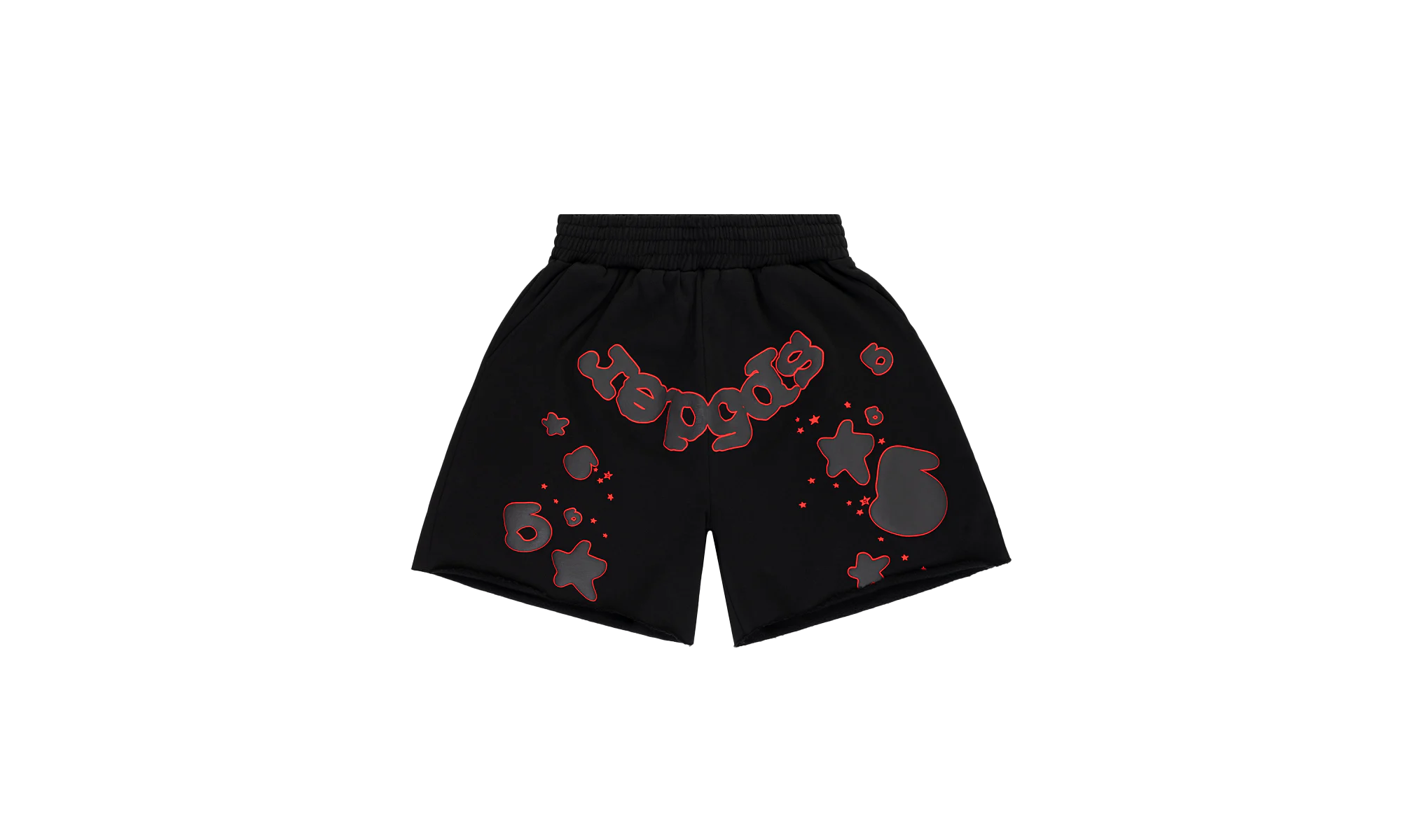 BELUGA OUTLINE SWEATSHORT "Black" SP5der185