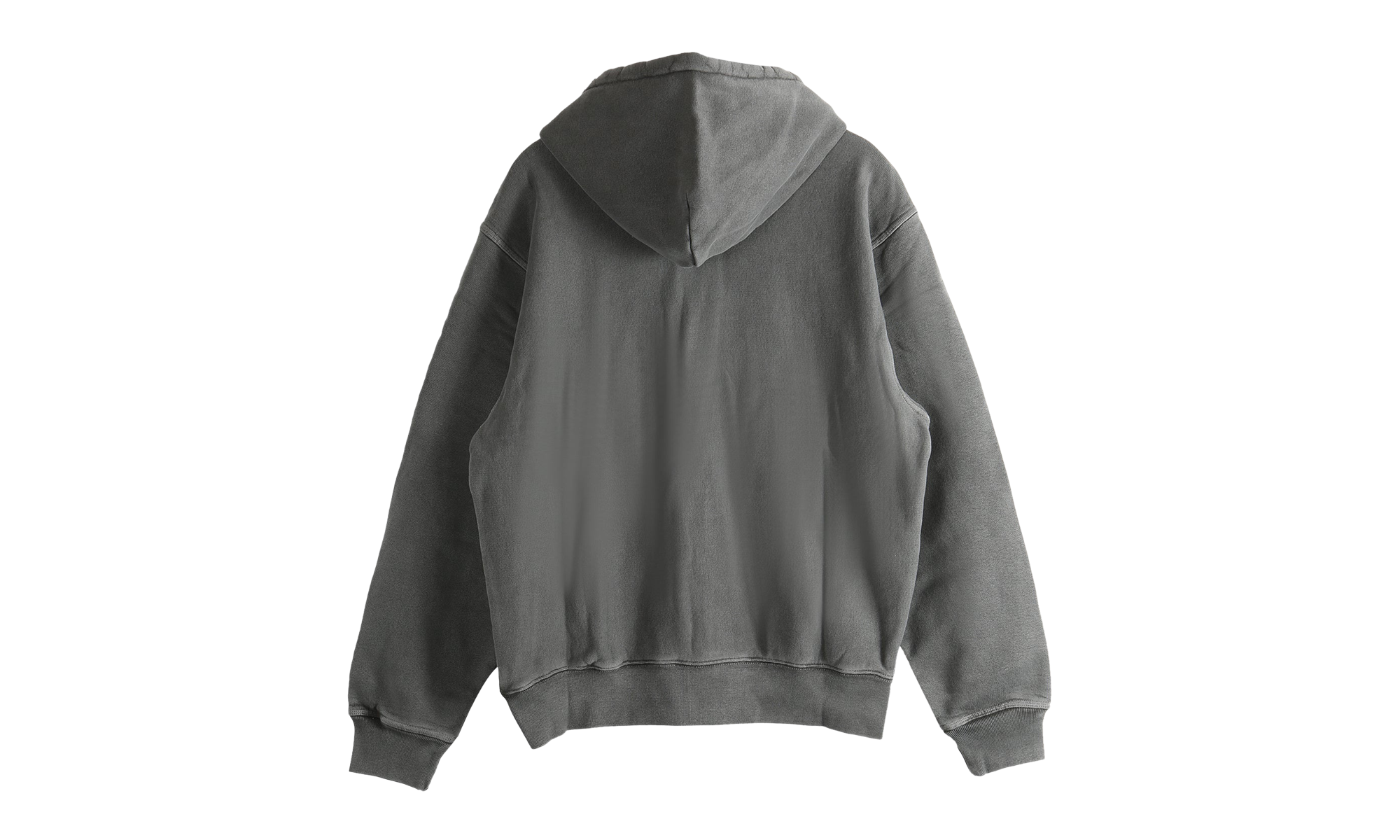 Smooth Stock Pig Dyed Zip Hoodie "BLACK" 1975021 BLAC