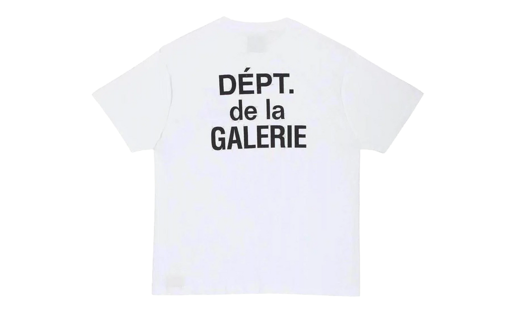 French T-Shirt "White / Black" GD016