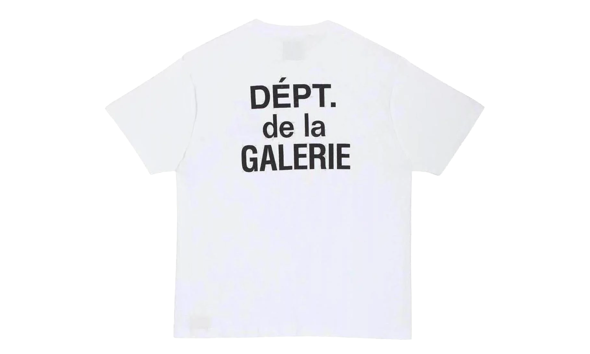 French T-Shirt "White / Black" GD016