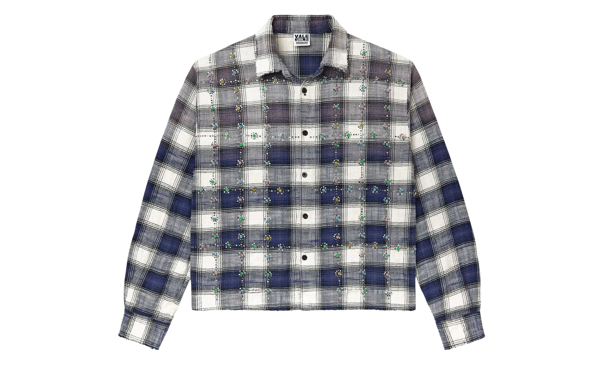 Vale Forever Sky Gems Flannel "'Navy'" VAL19