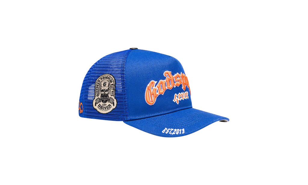Forever Trucker Hat "Blue / Orange" S2MCZUHJ