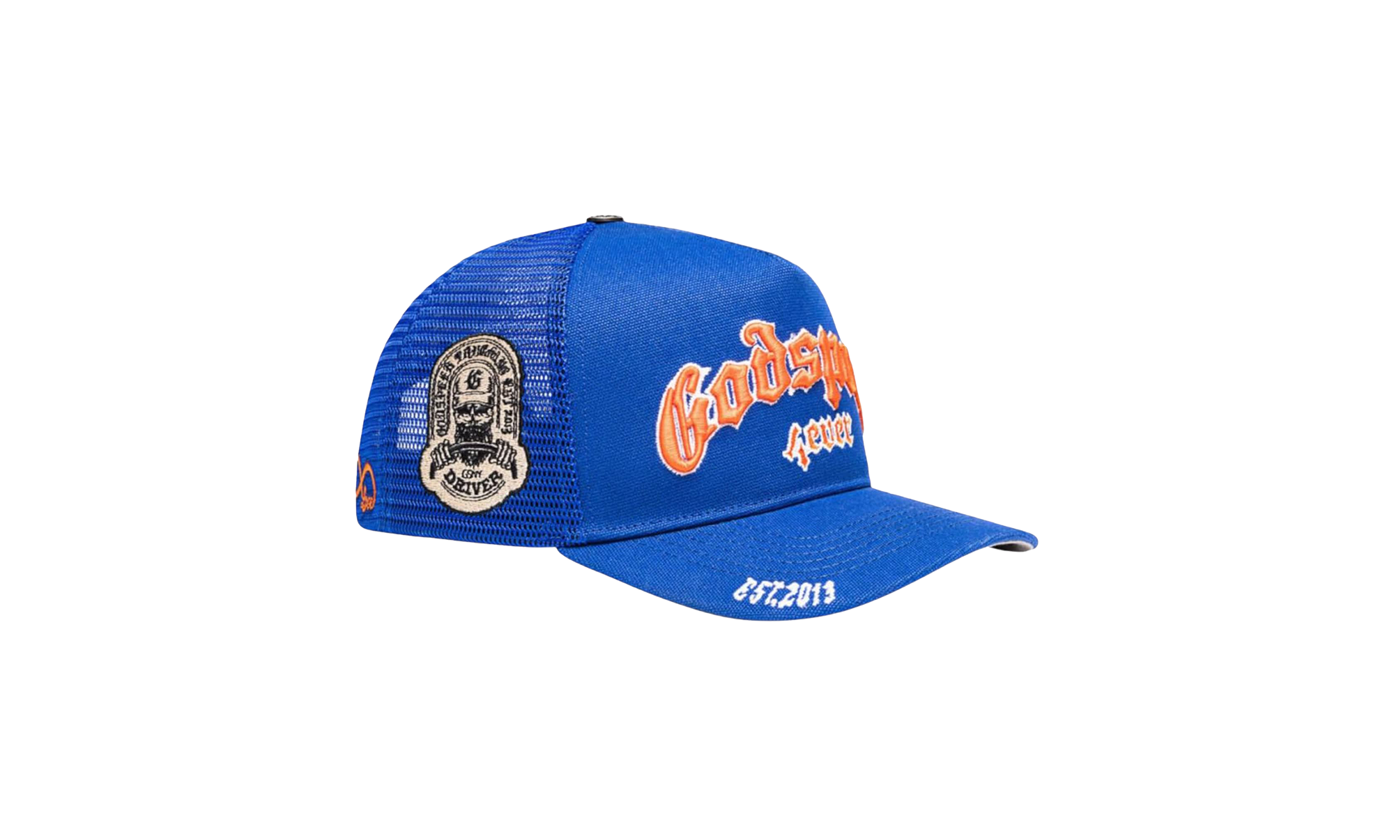 Forever Trucker Hat "Blue / Orange" S2MCZUHJ