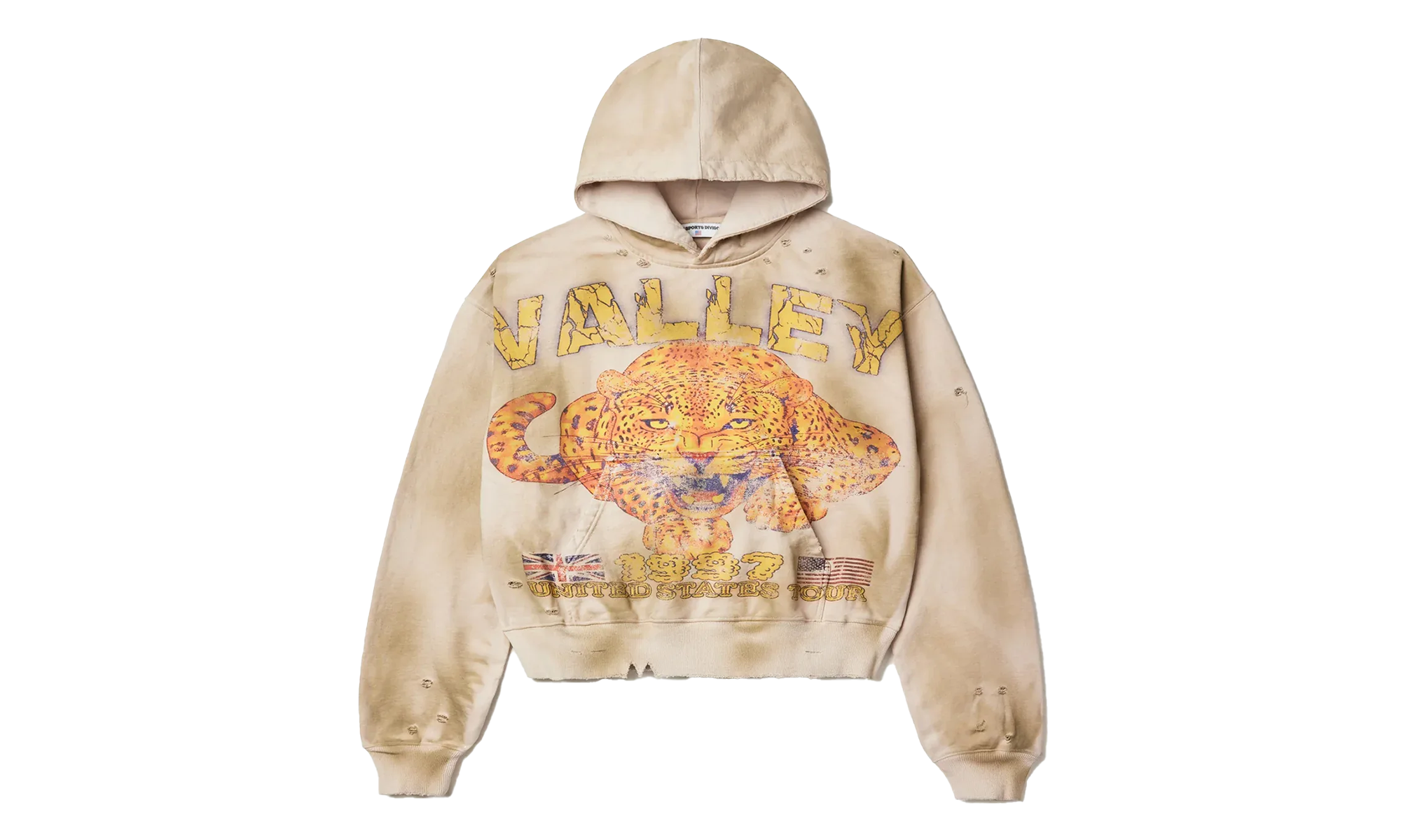 Cheetah Pullover Hoodie "Tan" 4I4CKUL7